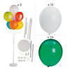 Green & White Tiered Balloon Stands Kit - 38 Pc. Image 1