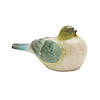 Green Cottage Bird (Set Of 2) 7.5"L X 3.5"H Resin Image 1