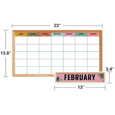 Grow Together Calendar Bulletin Board Set Image 2