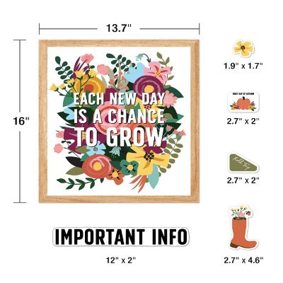 Grow Together Calendar Bulletin Board Set Image 3