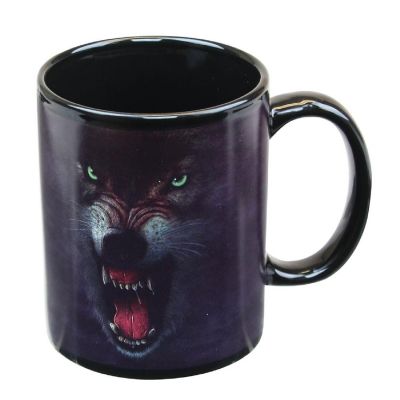 Growling Wolf 11oz Coffee Mug Image 1