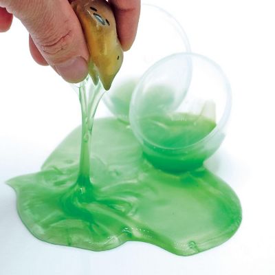 Gudetama The Lazy Egg Metallic Slime & Mini Figure  Green Image 2