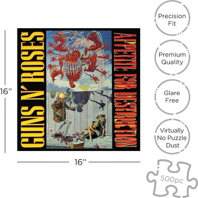 Guns N Roses Appetite For Destruction 2 500 Piece Jigsaw Puzzle Image 2