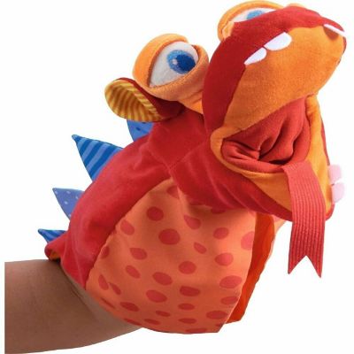 HABA Glove Puppet Eat-It-Up with Built in Belly Bag Image 3