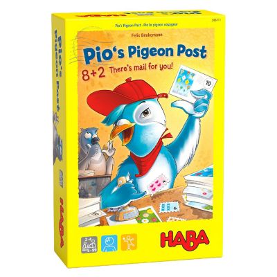 HABA Pio's Pigeon Post - 8+2 There's Mail for You - A Fun Arithmetic Game for Ages 5+ Image 1