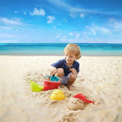 HABA Sand Toys Basic Set - 5 Piece Toddler Sized Set Image 1