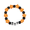 Halloween Boo Beaded Bracelet Craft Kit - Makes 12 Image 1