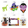 Halloween Craft Assortment Kit for 12 Image 1