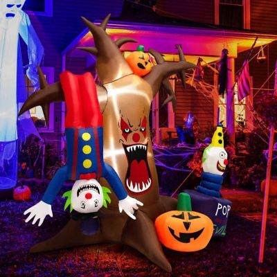 Halloween Festives Inflatable Spoof Ghost Yard Decoration With LED Lights Image 3