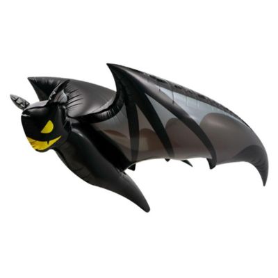 Halloween Party Black Bat Foil SuperShape Balloon 2pcs Image 1