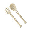 Halloween Skeleton Fork & Spoon Set - 16 Pc. Image 1