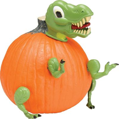 Halloween T-Rex Dinosaur Pumpkin Decorating Kit Image 1