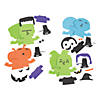 Halloween Wind-Up Monster Toy Craft Kit - Makes 12 Image 1