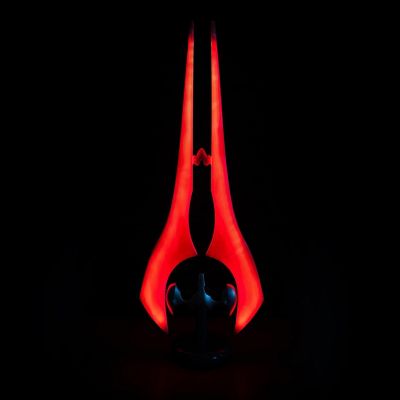 Halo Infinite Red Energy Sword Bloodblade Replica Mood Light  Toynk Exclusive Image 1