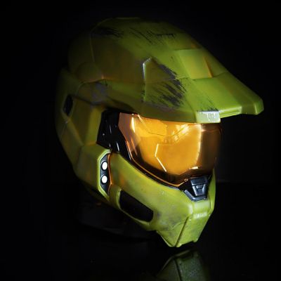 HALO Master Chief Helmet Figural Mood Light  6 Inches Tall Image 1