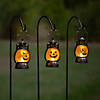 Hanging Jack-O&#8217;-Lantern Halloween Wedding Aisle Decorating Kit - Makes 6 Image 1
