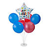 Happy Birthday Star Balloon Centerpiece Kit - 28 Pc. Image 1