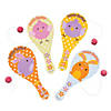 Happy Easter Paddleball Games - 12 Pc. Image 1