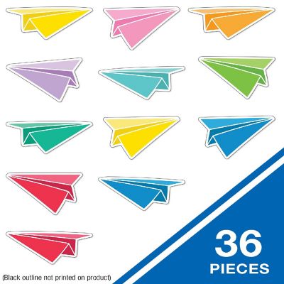 Happy Place Paper Airplanes Cutouts Image 1