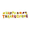 Happy Thanksgiving Fall Gel Window Clings Image 1