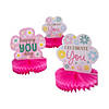 Happy You Day Party Honeycomb Centerpiece - 3 Pc. Image 1