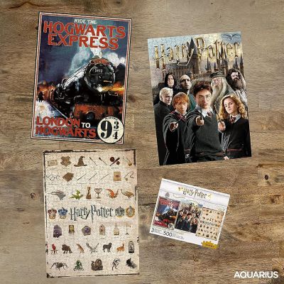 Harry Potter 500 Piece Jigsaw Puzzle  Set of 3 Image 2