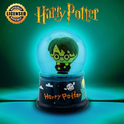Harry Potter Chibi Mini Light-Up Snow Globe  3 Inches Tall Image 1