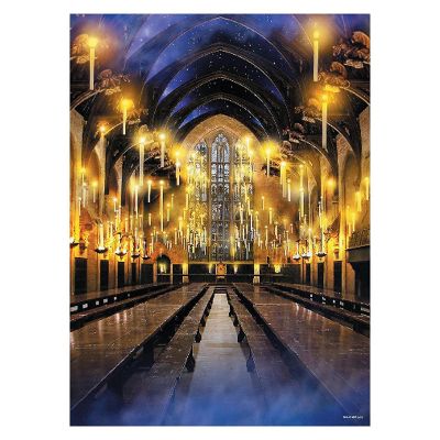 Harry Potter Great Hall 1000 Piece Jigsaw Puzzle Image 1