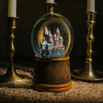 Harry Potter Hogwarts Castle Collectible Snow Globe  6 Inches Tall Image 2
