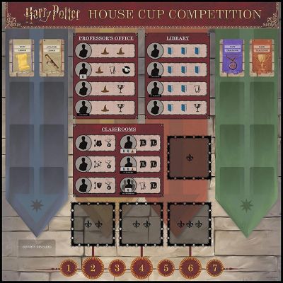 Harry Potter House Cup Competition Board Game Image 1