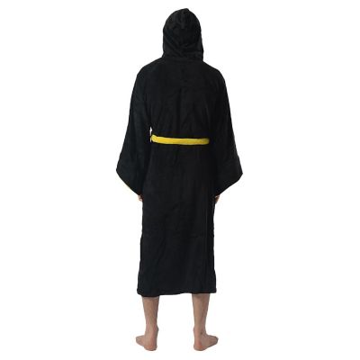 Harry Potter Hufflepuff Hooded Bathrobe for Adults  One Size Fits Most Image 2