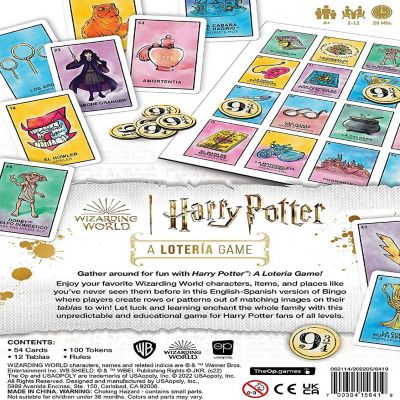 Harry Potter Loteria (English/Spanish Rules) Image 2