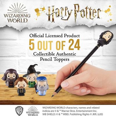 Harry Potter Pencil Toppers 5pk Rubeus Remus Severus Albus Minerva PMI International Image 2