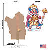 Hasbro Candy Land&#8482; King Kandy Life-Size Cardboard Cutout Stand-Up Image 1