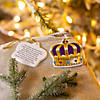 He Is King Ceramic Christmas Ornaments - 12 Pc. Image 2