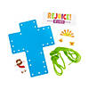 He Lives Easter Cross Lacing Craft Kit &#8211; Makes 12 Image 1
