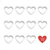 Heart Fluted 3.5" Cookie Cutters Image 1