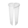 Heart-Shaped Two-Sided Plastic Cups with Lids - 12 Ct. Image 1