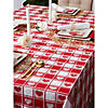 Hearts Woven Check Tablecloth 52X52 Image 3