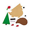 Hedgehog & Tree Magnet Craft Kit - Makes 12 Image 1