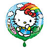 Hello Kitty Round 18" Mylar Balloon Image 1