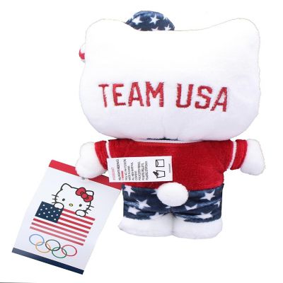 Hello Kitty Team USA Olympic Athlete 6 Inch Collectible Plush Image 1