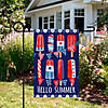 Hello Summer Patriotic Americana Popsicle Garden Flag 12.5" x 18" Image 2