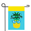 Hello Summer Pineapple Outdoor Garden Flag 12.5" x 18" Image 1