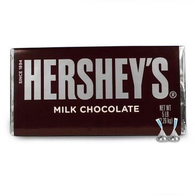 Hershey's Giant 5-Pound Chocolate Bar Candy Gift Image 1
