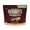 HERSHEY'S NUGGETS SPECIAL DARK Mildly Sweet Chocolate with Almonds Candy, 10.1 oz, 3 Pack Image 1