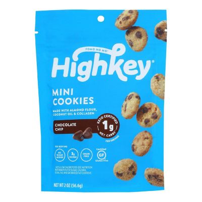 High Key - Cookie Chocolate Chip Keto - Case of 6-2 OZ Image 1