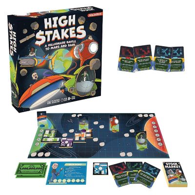 High $takes Billionaire Battle to Mars Board Game Image 1