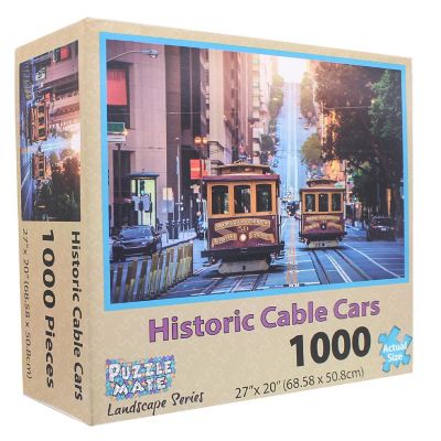 Historic Cable Cars 1000 Piece Jigsaw Puzzle Image 2