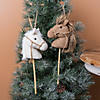 Hobby Horse Ornament (Set Of 6) 14.25"H Polyester Image 2